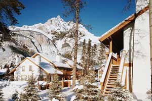 banff mountain retreat cabin